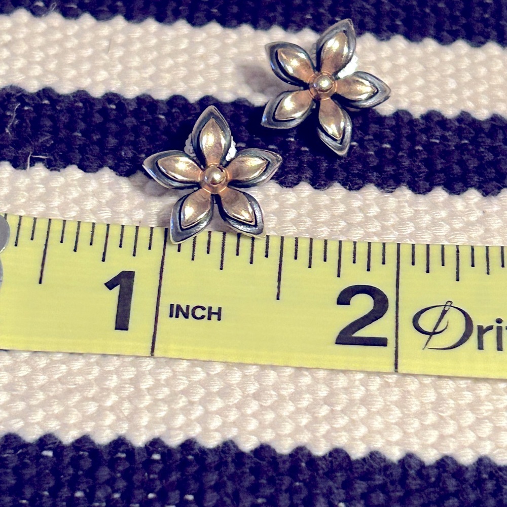 James Avery retired flower earrings. Timeless pieces that go with most styles.